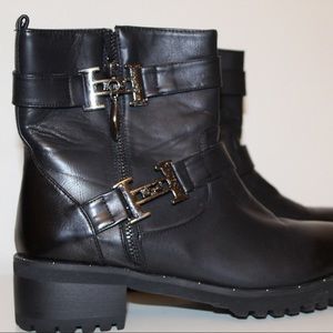 Black boots